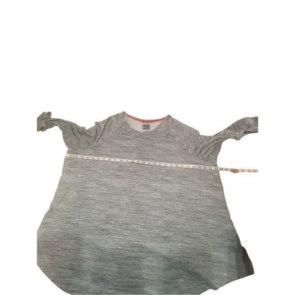 Muk Luks Womans Soft Knit Gray  Top Sz 2X NWT - Picture 5 of 8